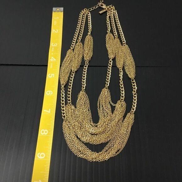 I.N.C. Gold-Tone Multi-Strand Layered Necklace G2 - Picture 4 of 5